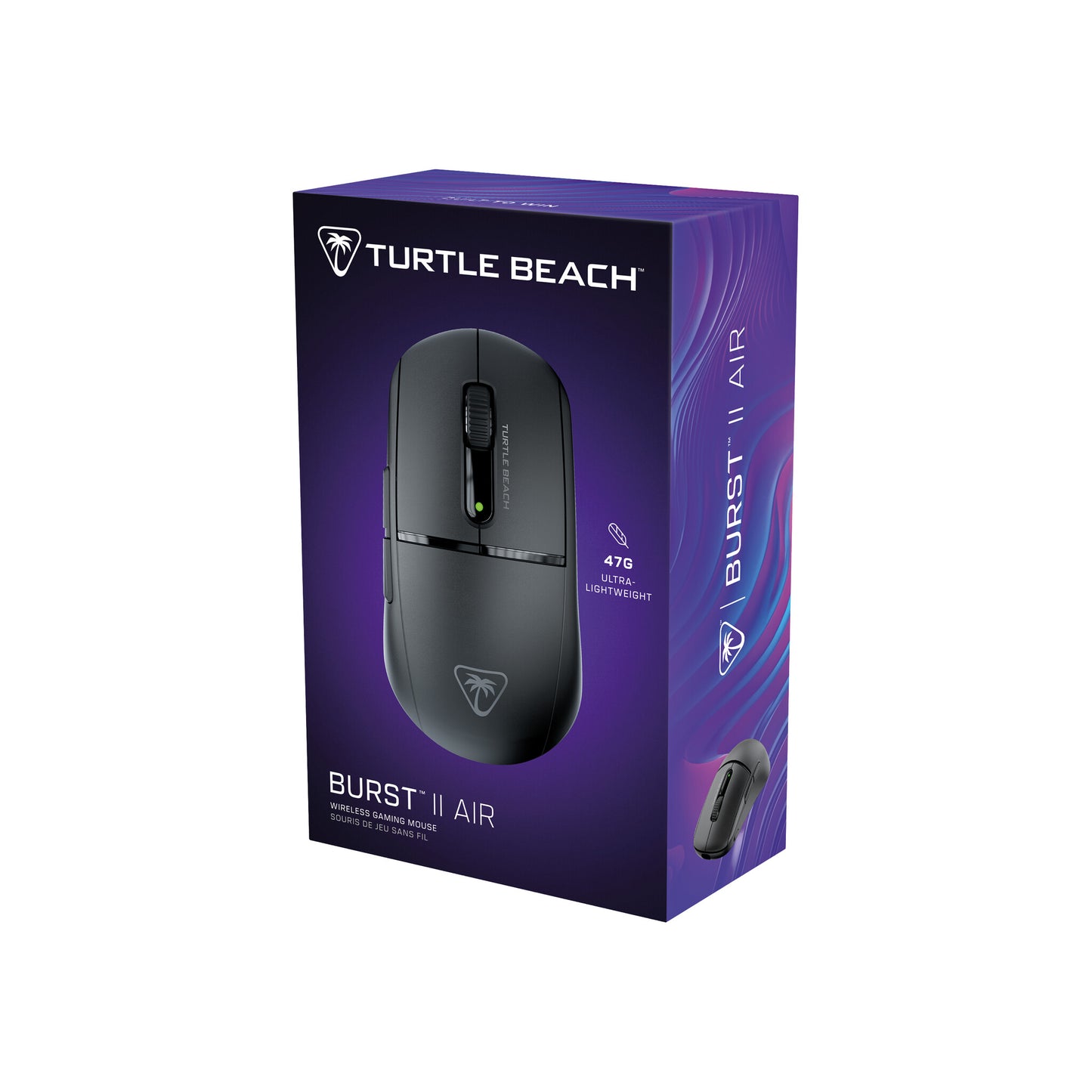 Turtle Beach Burst II Air datormöss Spela högerhand Trådlös RF + Bluetooth Optisk 26000 DPI