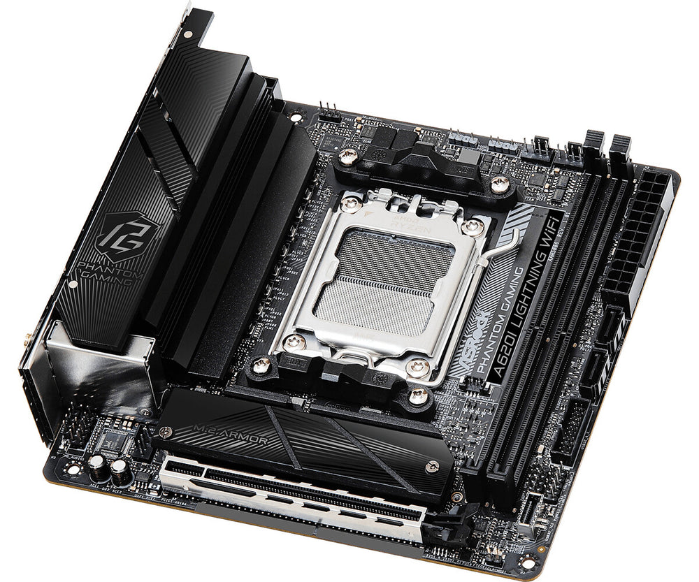 Asrock A620I Lightning WiFi AMD A620 AM5-sockel Mini-ITX