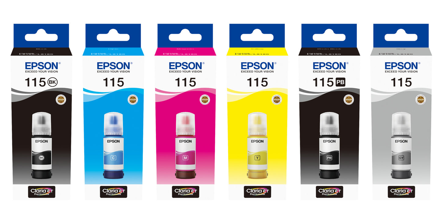 Epson 15 EcoTank bläckpatroner 1 styck Original Grå