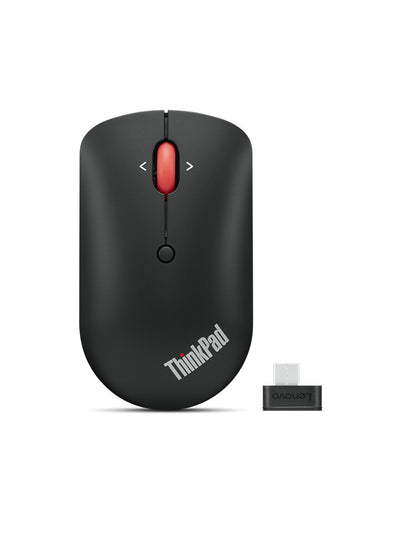 Lenovo ThinkPad USB-C Wireless Compact datormöss Kontor Ambidextrous RF Trådlös Optisk 2400 DPI