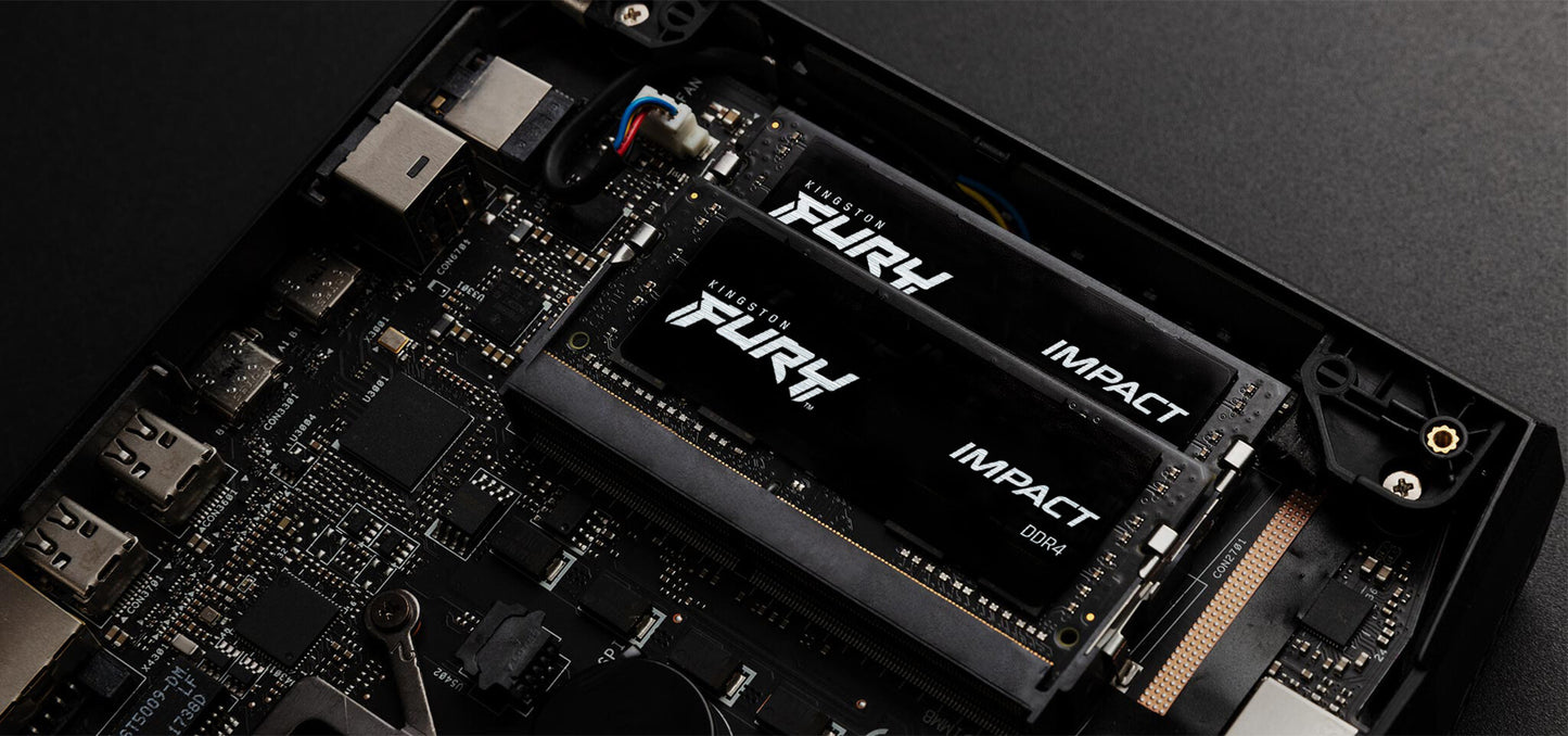 Kingston Technology FURY Impact RAM-minnen 32 GB 1 x 32 GB DDR4 1600 MHz