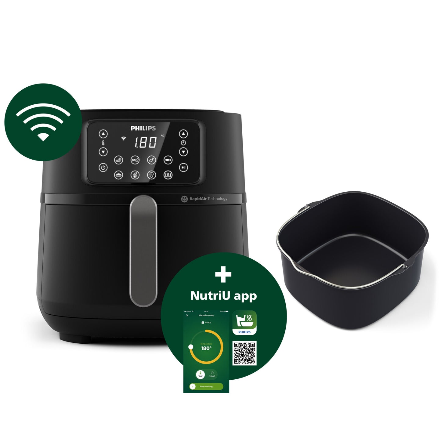 Philips 5000 series Airfryer HD9285 5000 XXL Connected