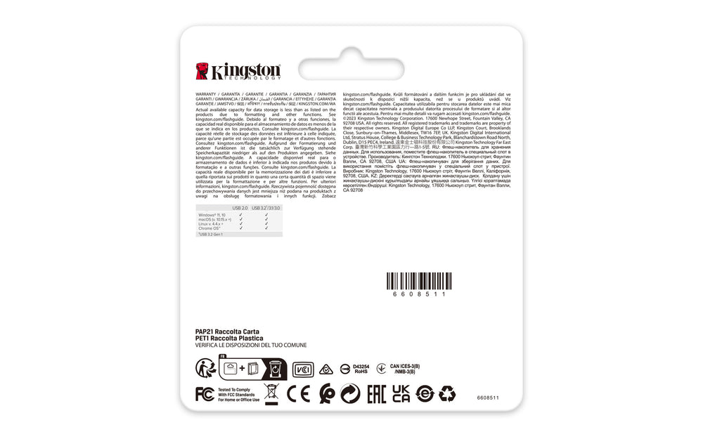 Kingston Technology DataTraveler SE9 G3 USB-sticka 64 GB USB Type-A 3.2 Gen 1 (3.1 Gen 1) Guld