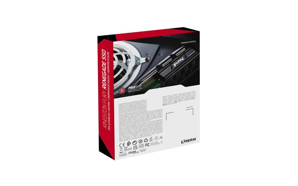 Kingston Technology FURY Renegade 2 TB M.2 PCI Express 4.0 NVMe 3D TLC