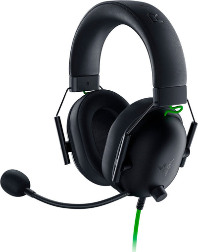 Razer Blackshark V2 X Headset Kabel Huvudband Spela Svart, Grön