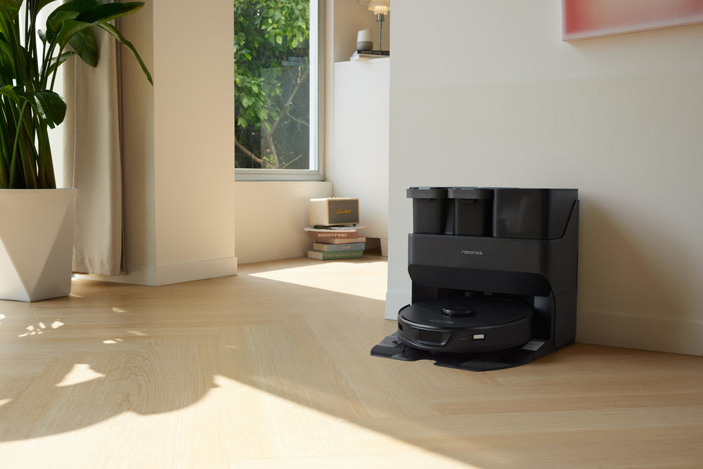 Roborock S7max Ultra robotdammsugare 0,35 l Utan påse Svart