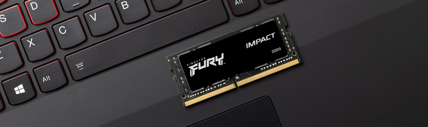 Kingston Technology FURY Impact RAM-minnen 32 GB 1 x 32 GB DDR4 1600 MHz