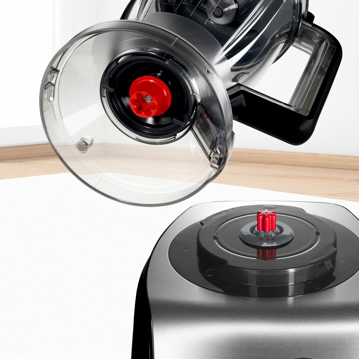 Bosch MC812M844 matberedare 1250 W 3,9 l Svart, Rostfritt stål