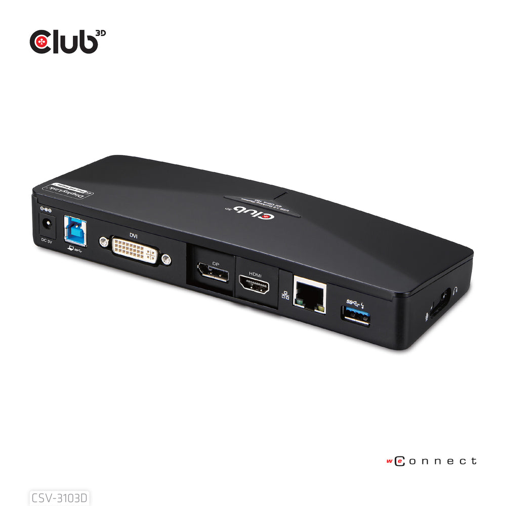 CLUB3D SenseVision USB 3.0 4K UHD Docking Station