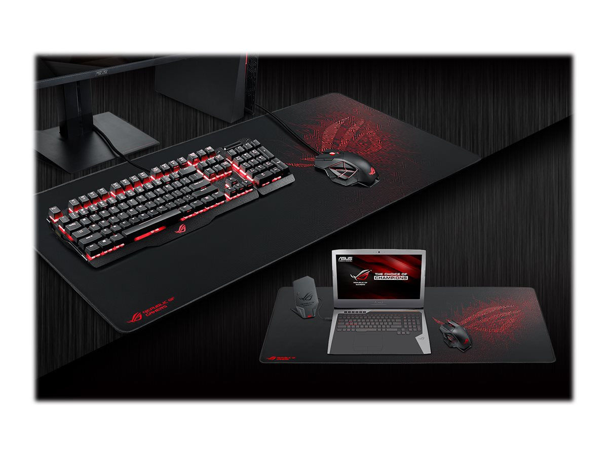 ASUS ROG Sheath – Extra Stor Gaming Musmatta med Sydda Kanter (90×44 cm)