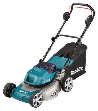 Makita DLM460Z gräsklippare Batteri Svart, Blå