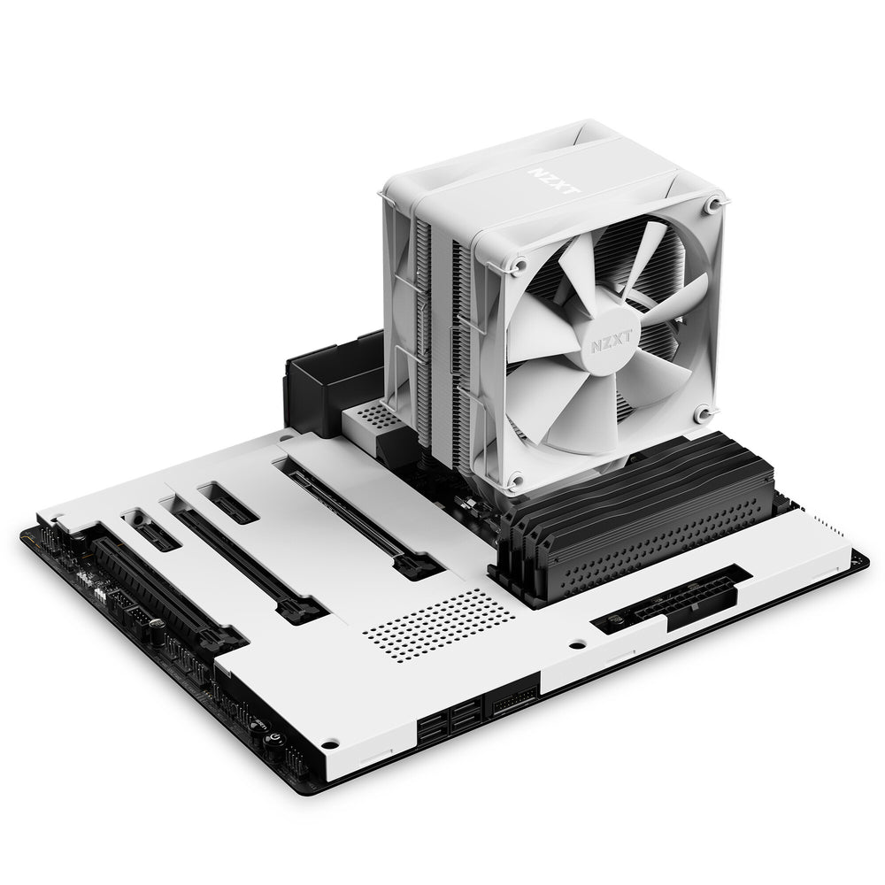 NZXT T120 Processor Luftkylare 12 cm Vit 1 styck