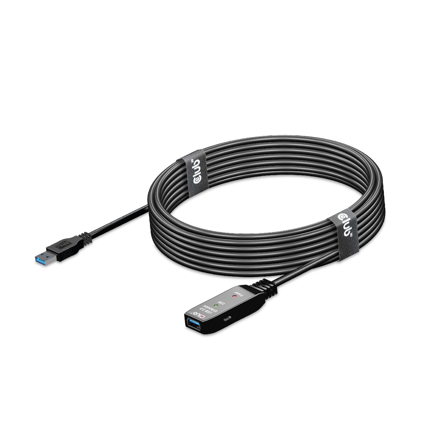 CLUB3D CAC-1404 USB-kablar 5 m USB 3.2 Gen 1 (3.1 Gen 1) USB A Svart