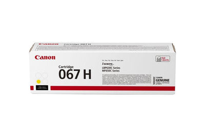 Canon 067H Tonerkassett 1 styck Original Gul