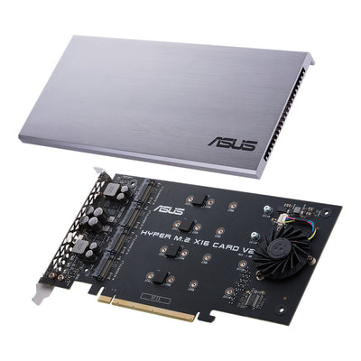 ASUS HYPER M.2 X16 CARD V2 nätverkskort/adapters Intern