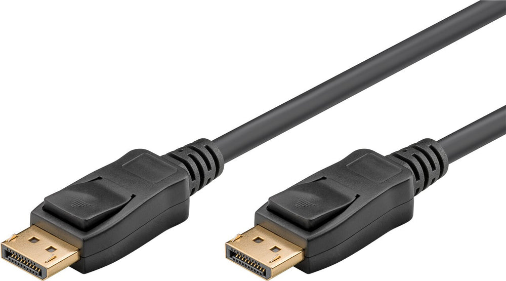 Goobay 74751 DisplayPort-kabel 1 m Svart