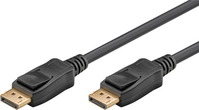 Goobay 74751 DisplayPort-kabel 1 m Svart