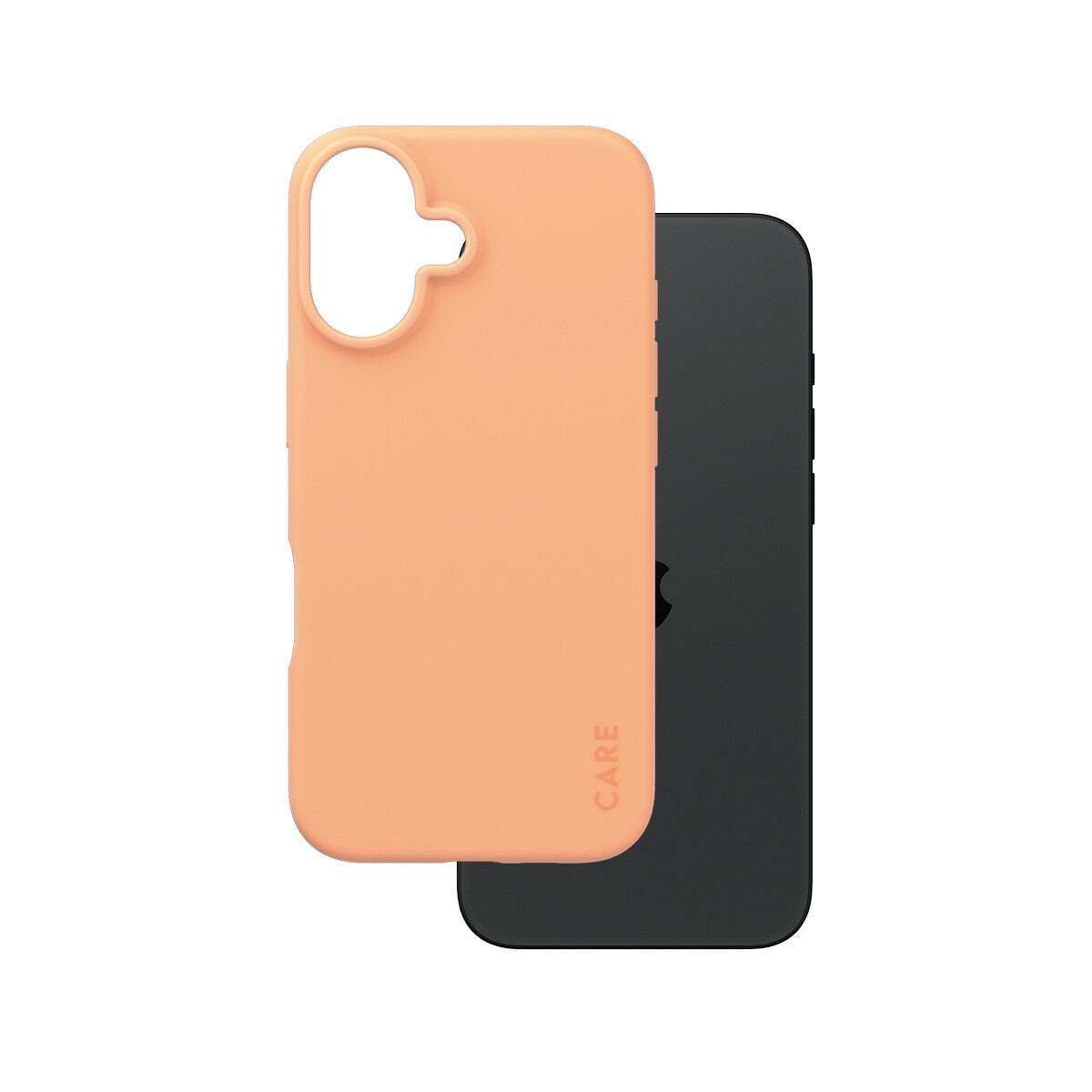 PanzerGlass CARE by PG Peachy iPhone16 6.1 mobiltelefonfodral Omslag Transparent
