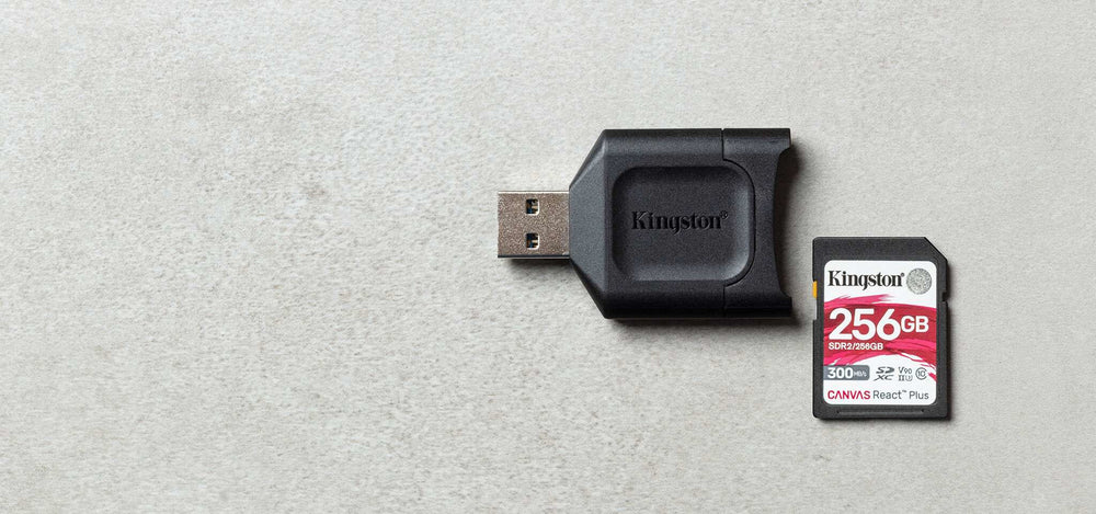 Kingston Technology MobileLite Plus kortläsare USB 3.2 Gen 1 (3.1 Gen 1) Type-A Svart