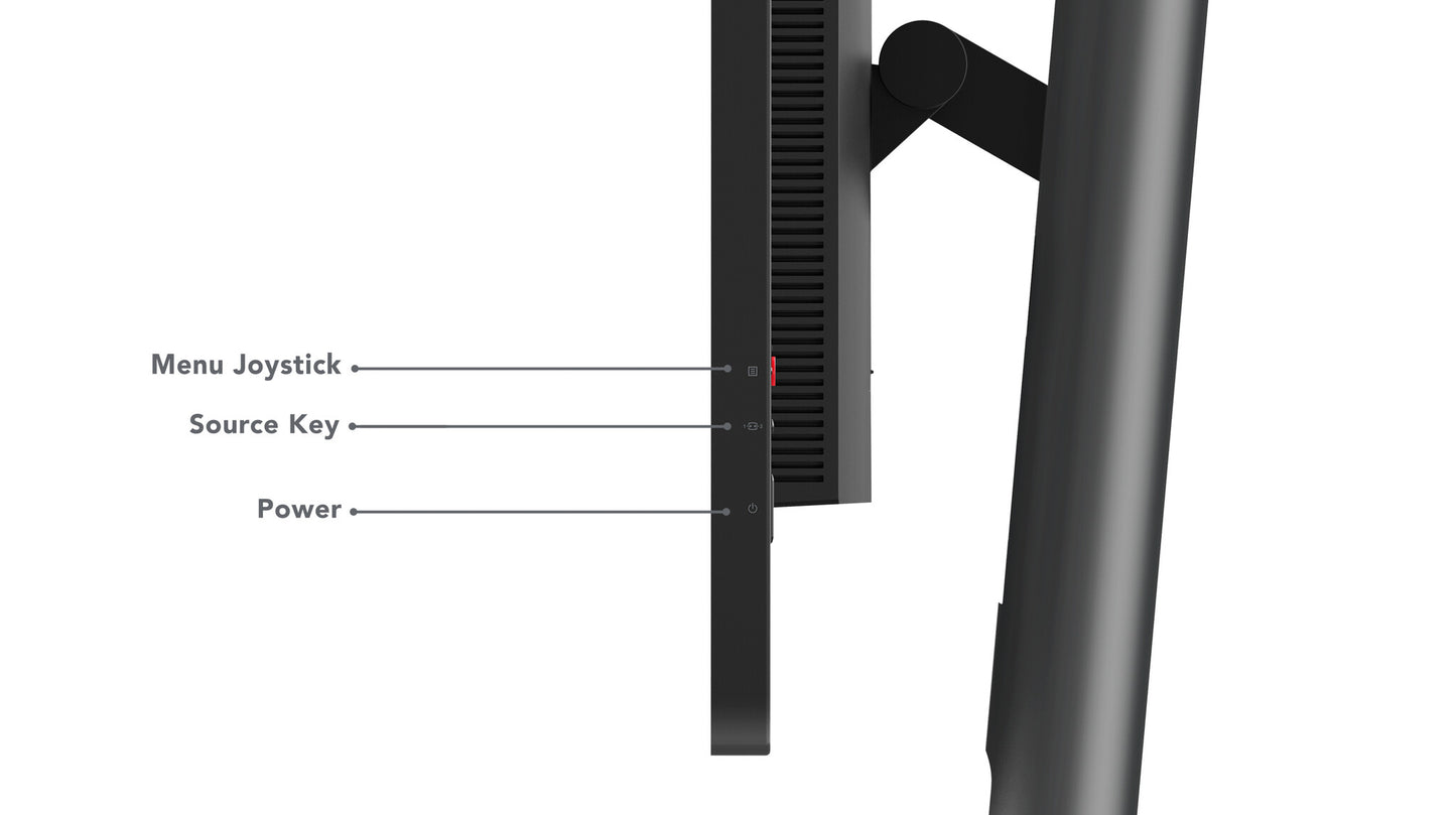 Lenovo ThinkVision P27q-30 LED display 68,6 cm (27") 2560 x 1440 pixlar Quad HD Svart