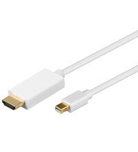 Goobay 1m Mini DisplayPort / HDMI Cable Vit