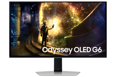 Samsung S27DG610SU platta pc-skärmar 68,6 cm (27") 2560 x 1440 pixlar Quad HD OLED Silver