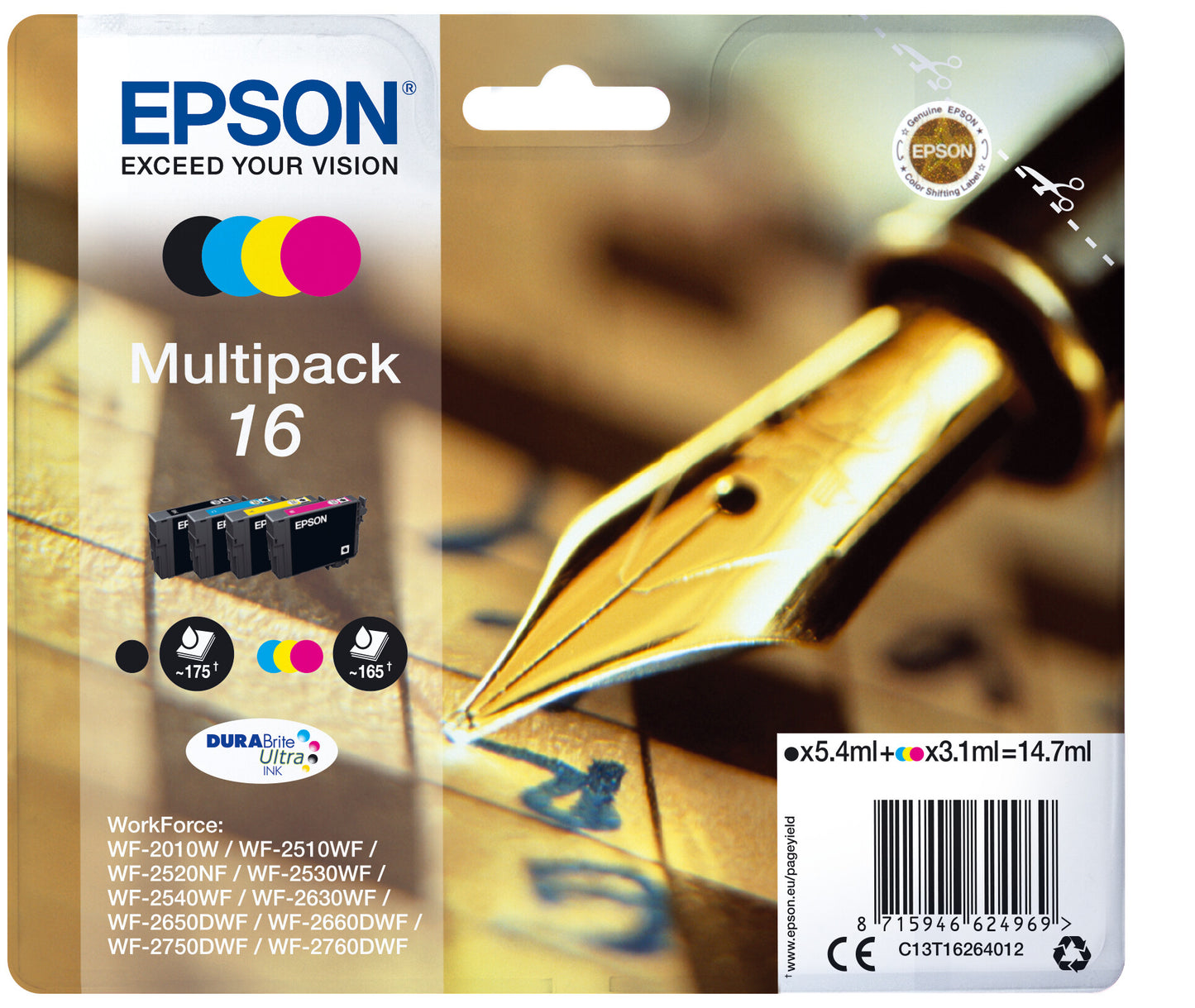 Epson Pen and crossword 16-seriens flerpack "Penna och korsord"