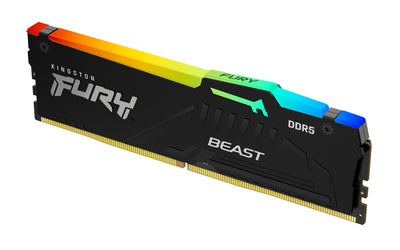 Kingston Technology FURY Beast RGB RAM-minnen 8 GB 1 x 8 GB DDR5 2800 MHz