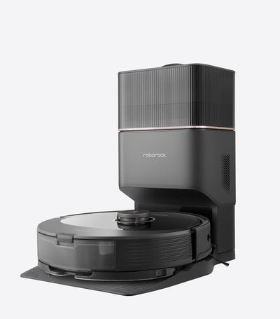 Roborock Q8 MAX+ robotdammsugare 0,47 l Dammpåse Svart