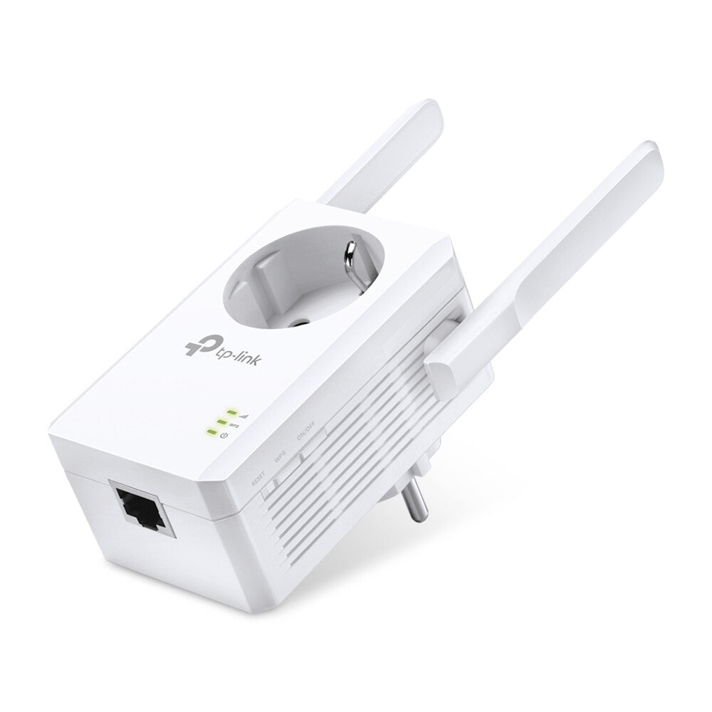 TP-Link TL-WA860RE PowerLine-nätverksadapter 300 Mbit/s Nätverksansluten (Ethernet) Wi-Fi Vit 1 styck