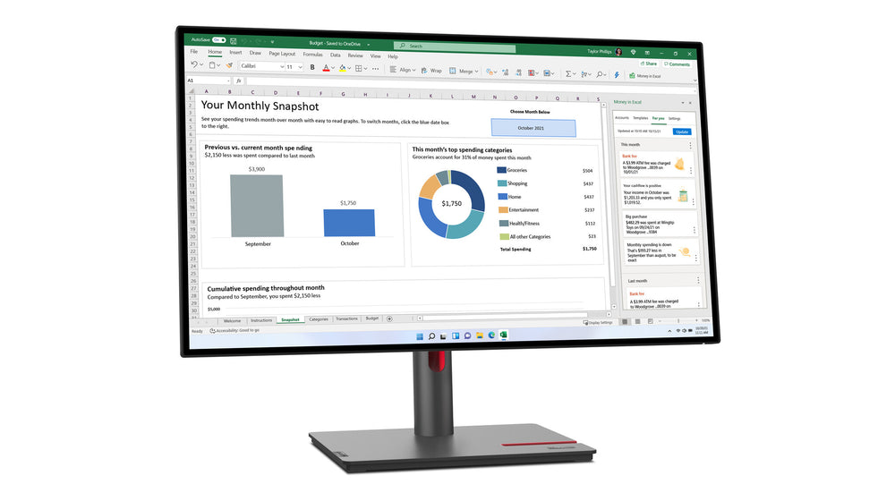 Lenovo ThinkVision P27h-30 LED display 68,6 cm (27