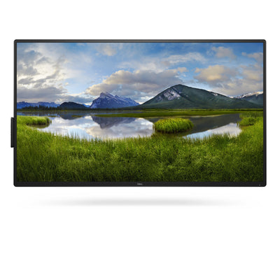 DELL P5525QC Platt skärm för digital skyltning 138,8 cm (54.6") LCD 400 cd/m² 4K Ultra HD Svart