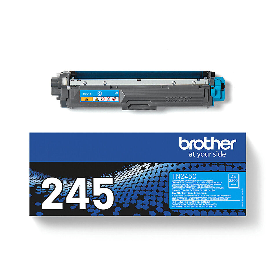 Brother TN-245C Tonerkassett 1 styck Original Cyan