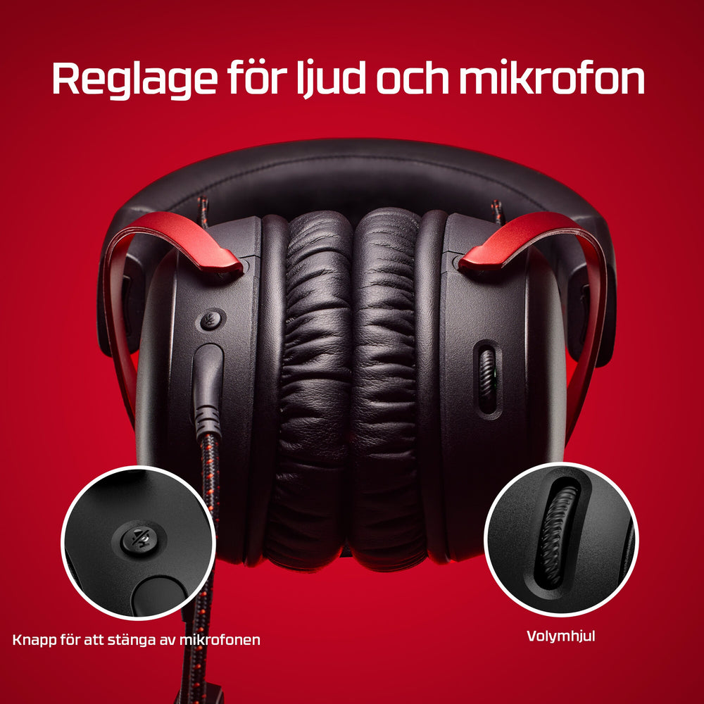 HyperX Cloud III – gamingheadset (svart)