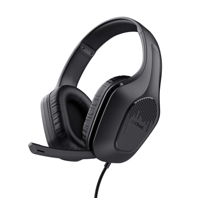 Trust GXT 415 Zirox Headset Kabel Huvudband Spela Svart