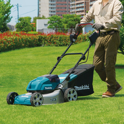 Makita DLM460Z gräsklippare Batteri Svart, Blå