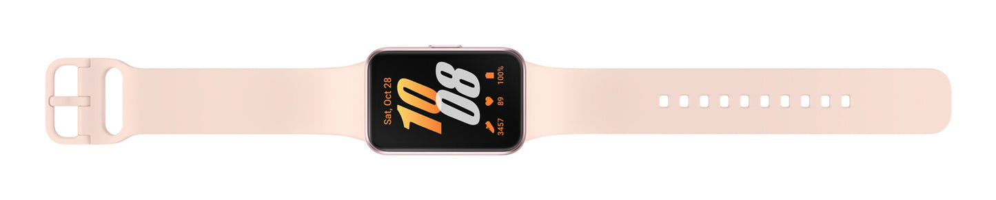 Samsung Galaxy Fit3 4,06 cm (1.6") AMOLED 40 mm Digital 256 x 402 pixlar Pekskärm Pink gold