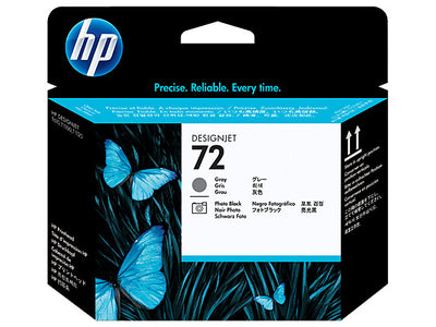 HP 72-Druckkopf Fotoschwarz und Grau bläckpatroner 1 styck Grå, Fotosvart