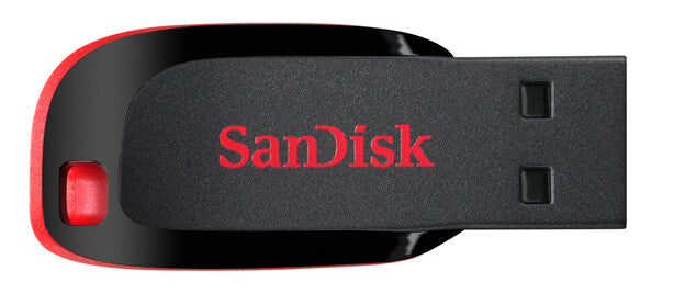 SanDisk Cruzer Blade USB-sticka 16 GB USB Type-A 2.0 Svart, Röd