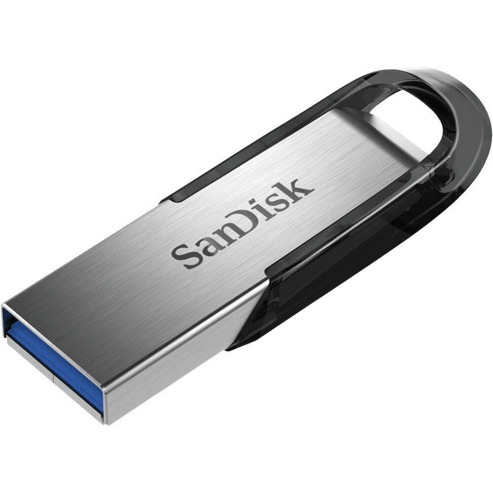 SanDisk ULTRA FLAIR USB-sticka 64 GB USB Type-A 3.2 Gen 1 (3.1 Gen 1) Svart, Silver