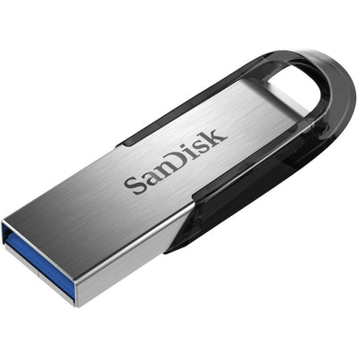 SanDisk ULTRA FLAIR USB-sticka 64 GB USB Type-A 3.2 Gen 1 (3.1 Gen 1) Svart, Silver