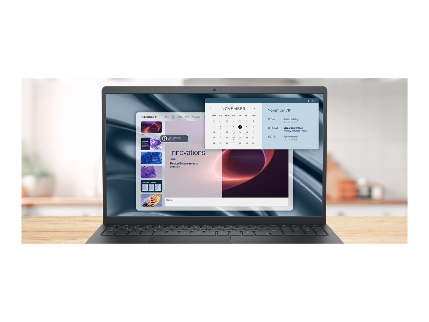 Dell Pro 15 Essential PV15255 15,6” Full HD 120 Hz Ryzen 5 7520U 8GB 512GB SSD Windows 11 Pro