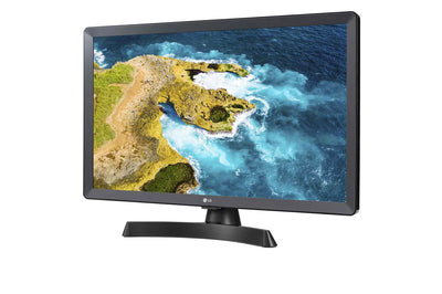 LG HD 24TQ510S-PZ TV-apparat 59,9 cm (23.6") Smart-TV Wi-Fi Svart, Grå 250 cd/m²
