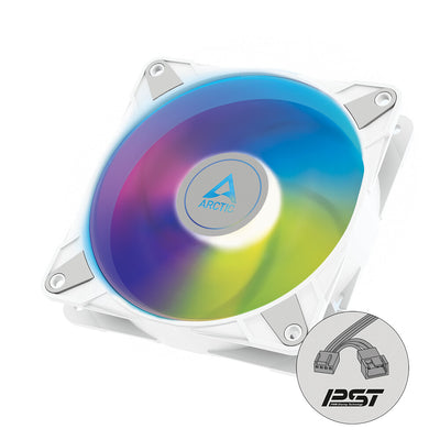 ARCTIC P14 PWM PST A-RGB Datorväska Fan 14 cm Vit 1 styck