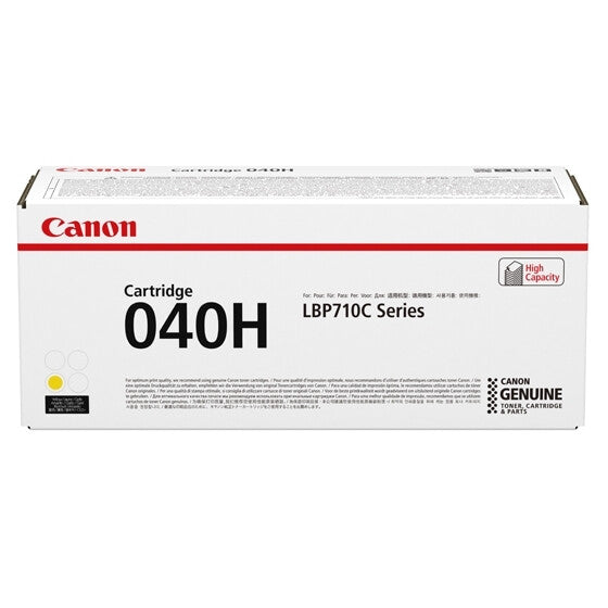 Canon 040H Tonerkassett 1 styck Original Gul