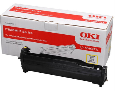 OKI 44844505 Tonerkassett 1 styck Original Gul