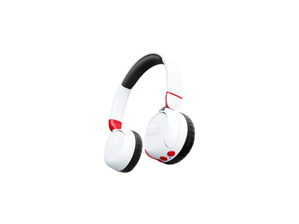 HyperX Cloud Mini – Trådlöst Gamingheadset med Bluetooth 5.3, ANC & 3,5 mm (Vitt)