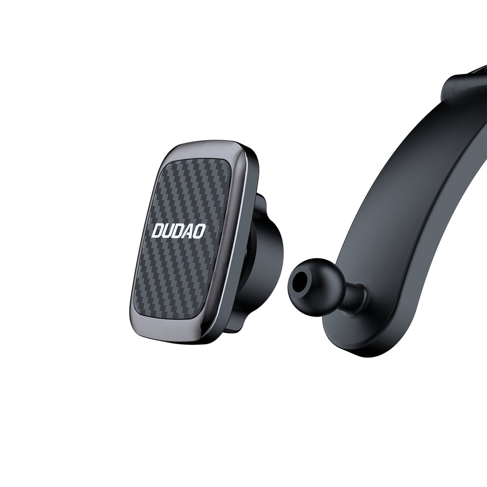 DUDAO magnetyczny uchwyt samochodowy do telefonu czarny F12s Passiv hållare Mobiltelefon / smartphone Svart