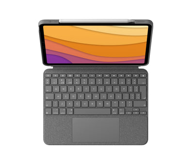 Logitech 920-010302 tangentbord för mobila enheter QWERTY Nordic Smart Connector Grå