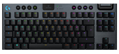 Logitech G G915 Tkl tangentbord Spela Trådlös RF + Bluetooth QWERTY Nordic Kol